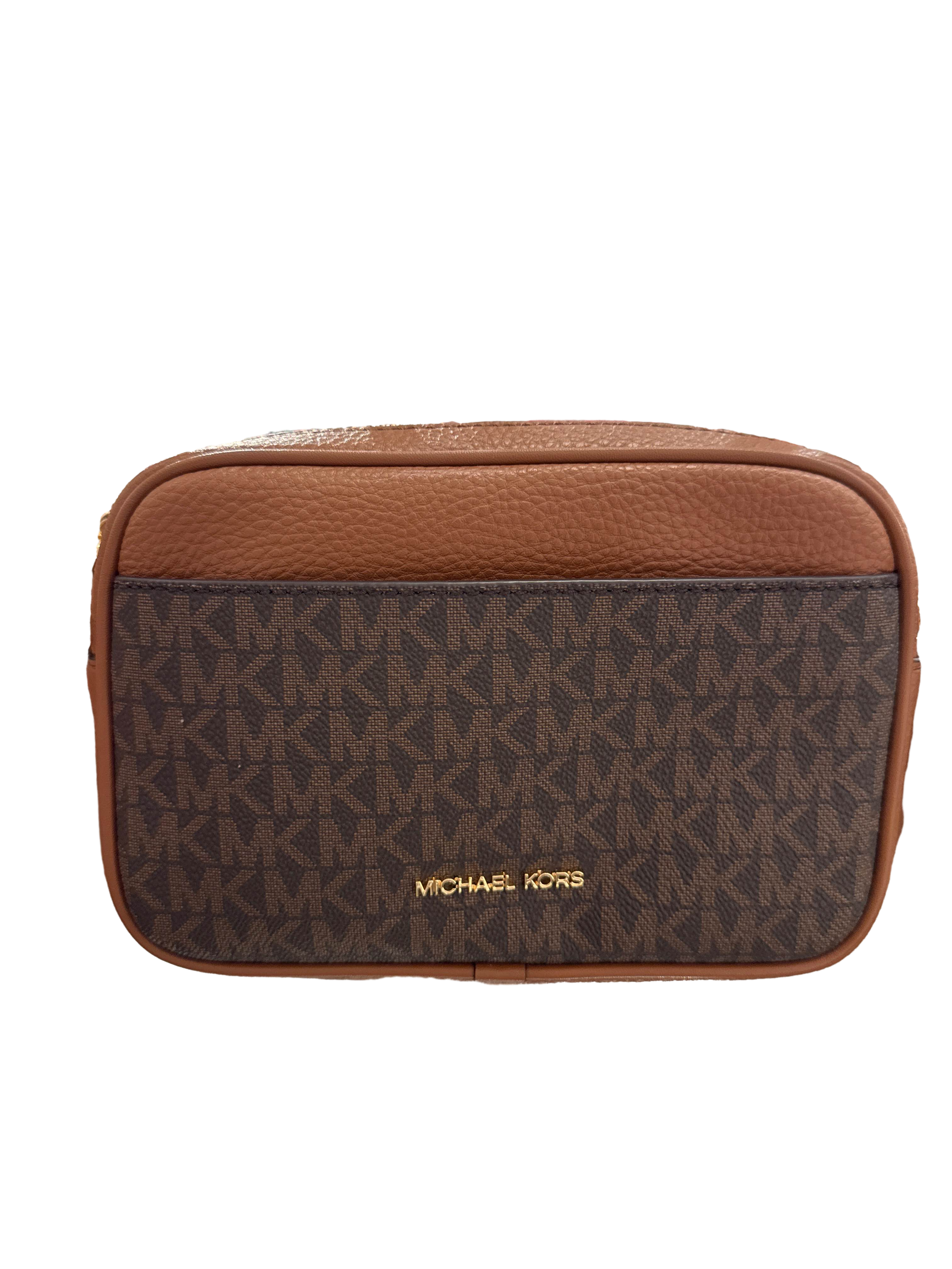 【Michael Kors Outlet】Michael Michael Kors Jet Set Travel  棕