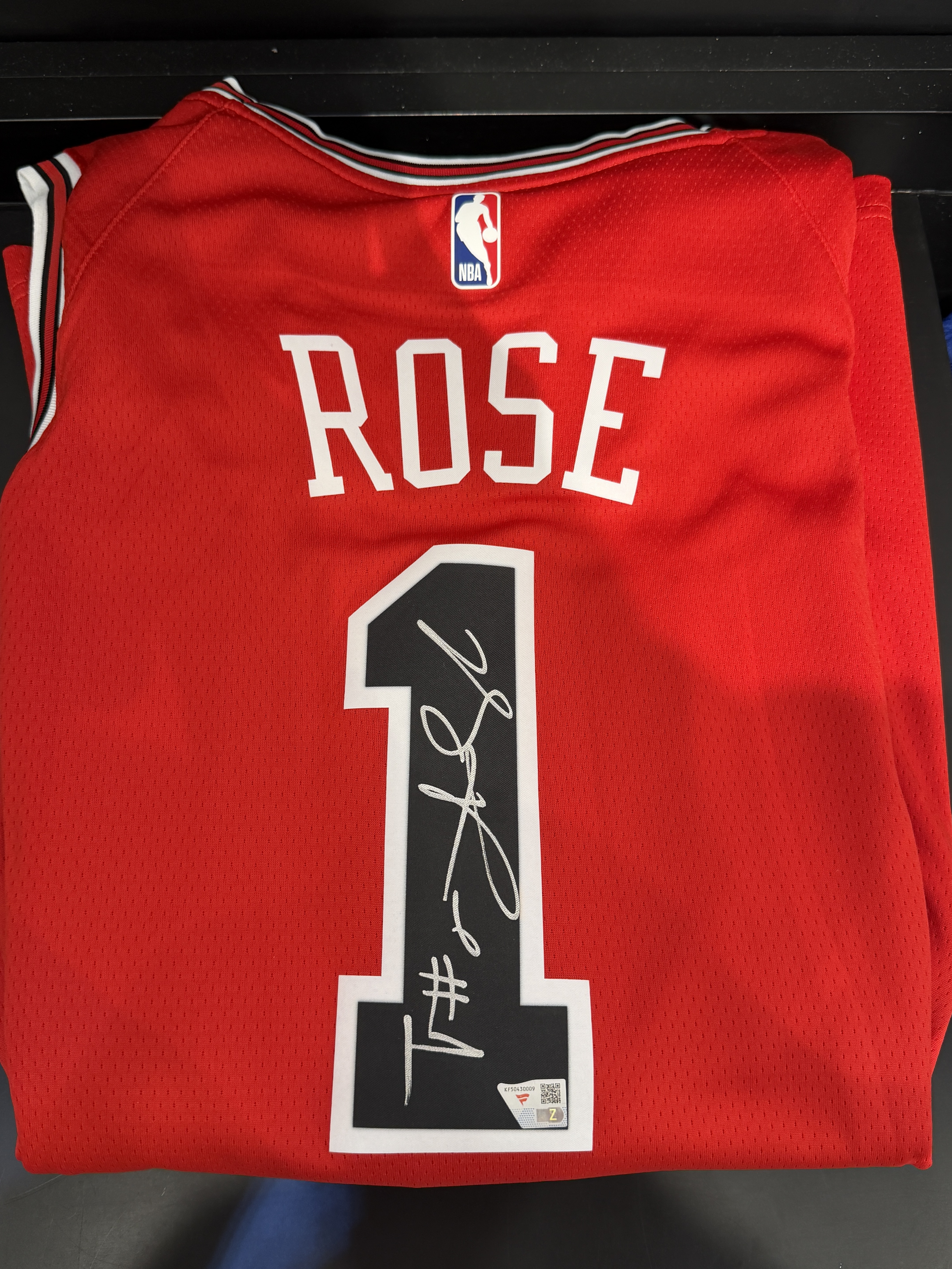 Derrick Rose 公牛球迷版簽名球衣Fanatics 認證 現貨