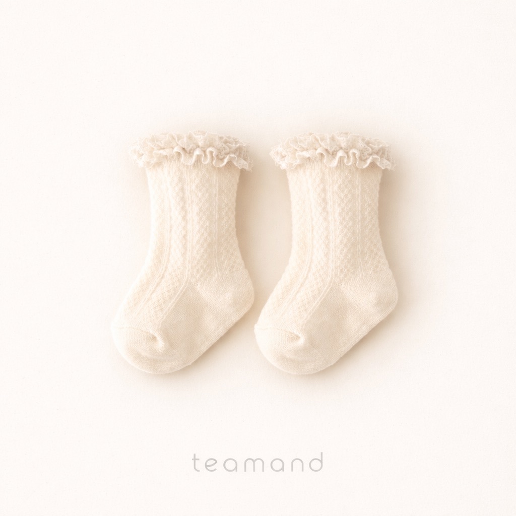 正韓春Team 三色甜美蕾絲襪