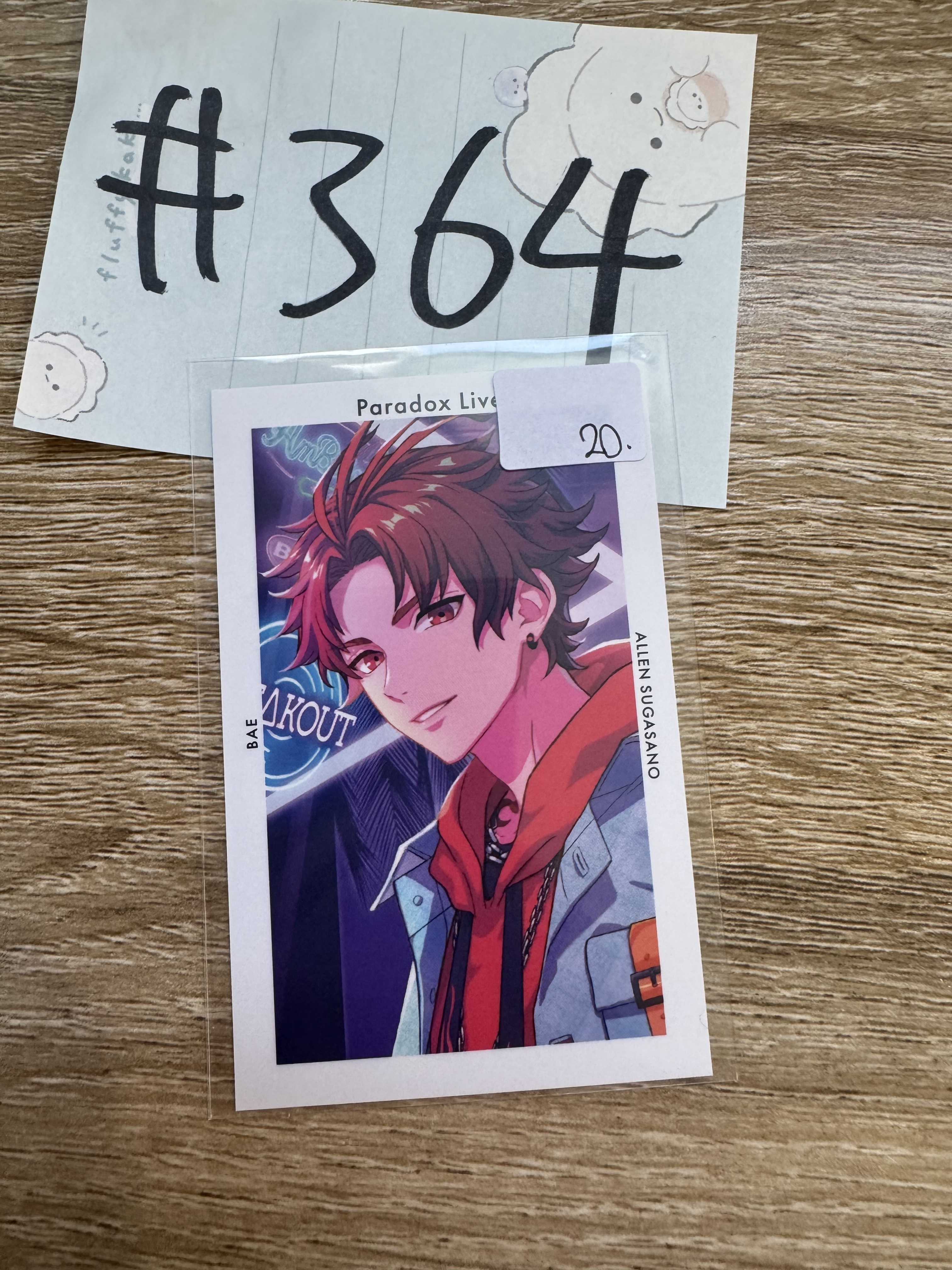 Paradox Live ALLEN 拍立得#364