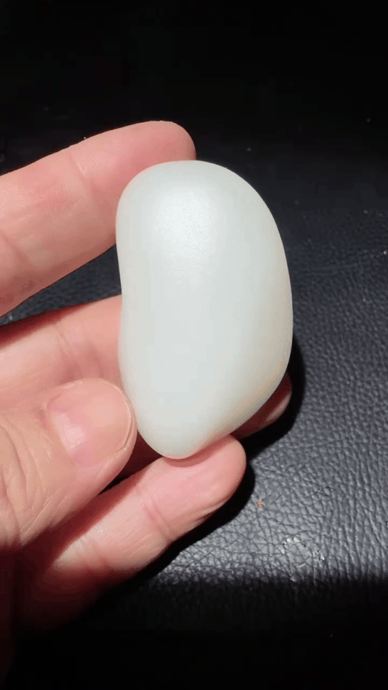 123260 和田玉高脂粉高白原籽