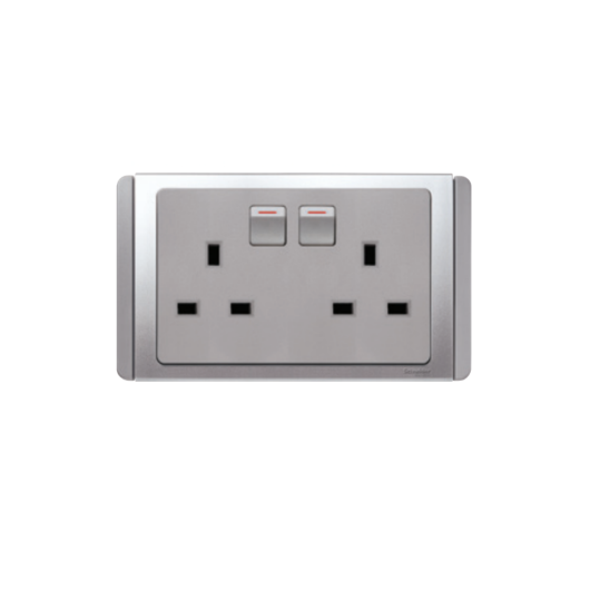 NEO都會(E3000)13A孖位有制插座