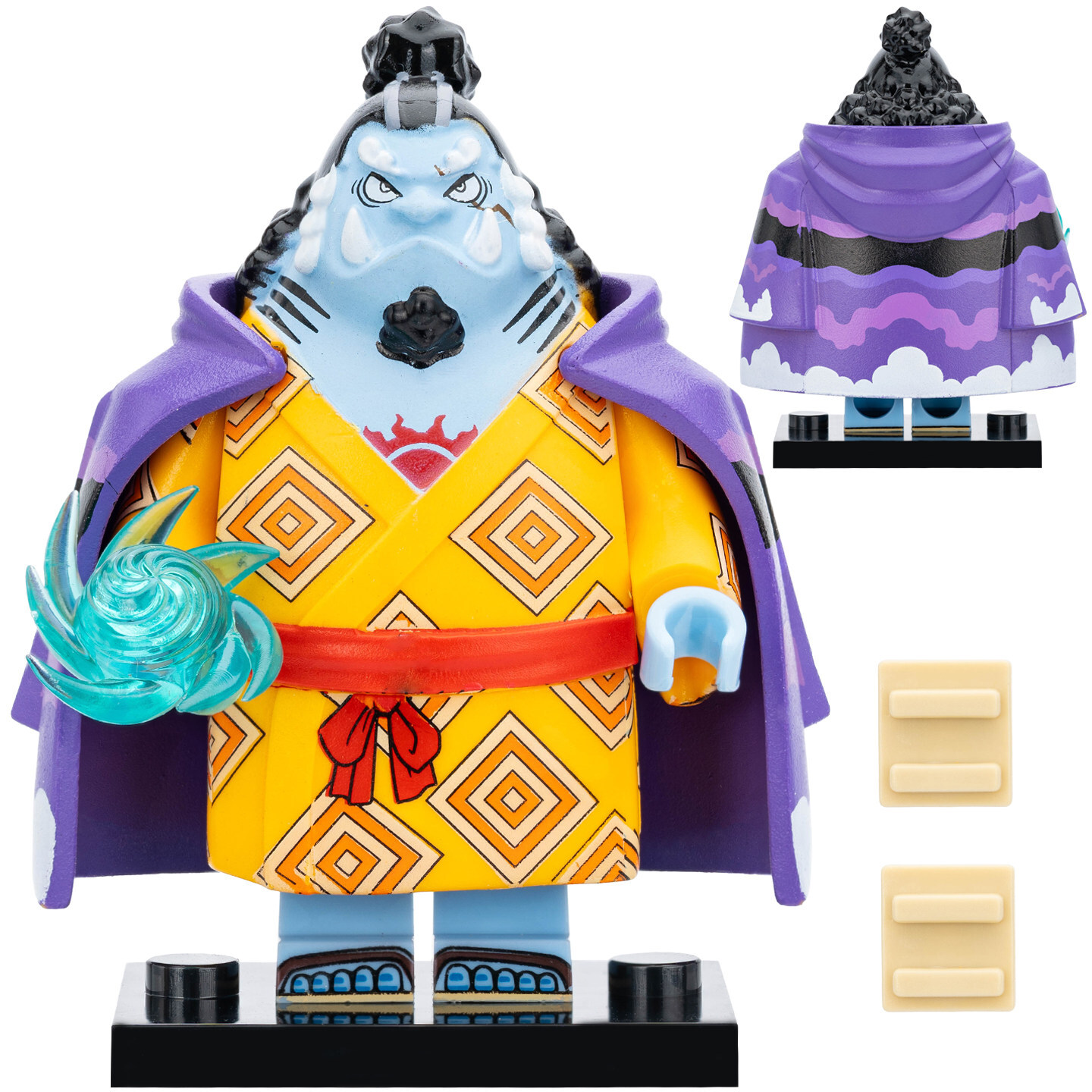 One Piece Jinbe Custom Minifigures Fit Lego WM6195 WM2817