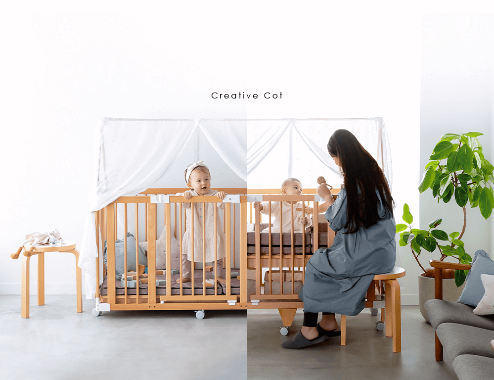 farska 成長型嬰兒床