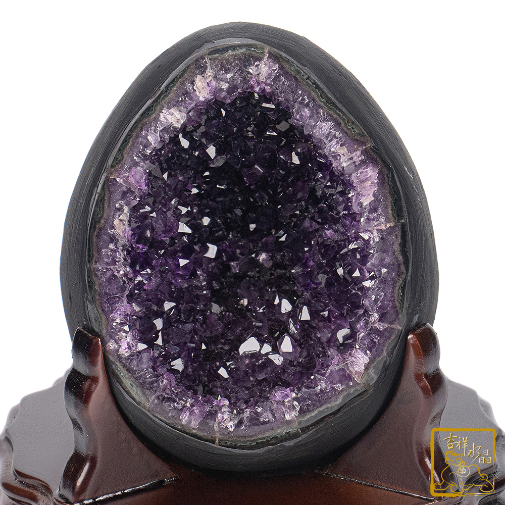 烏拉圭紫水晶恐龍蛋 1.51kg 招福圓滿