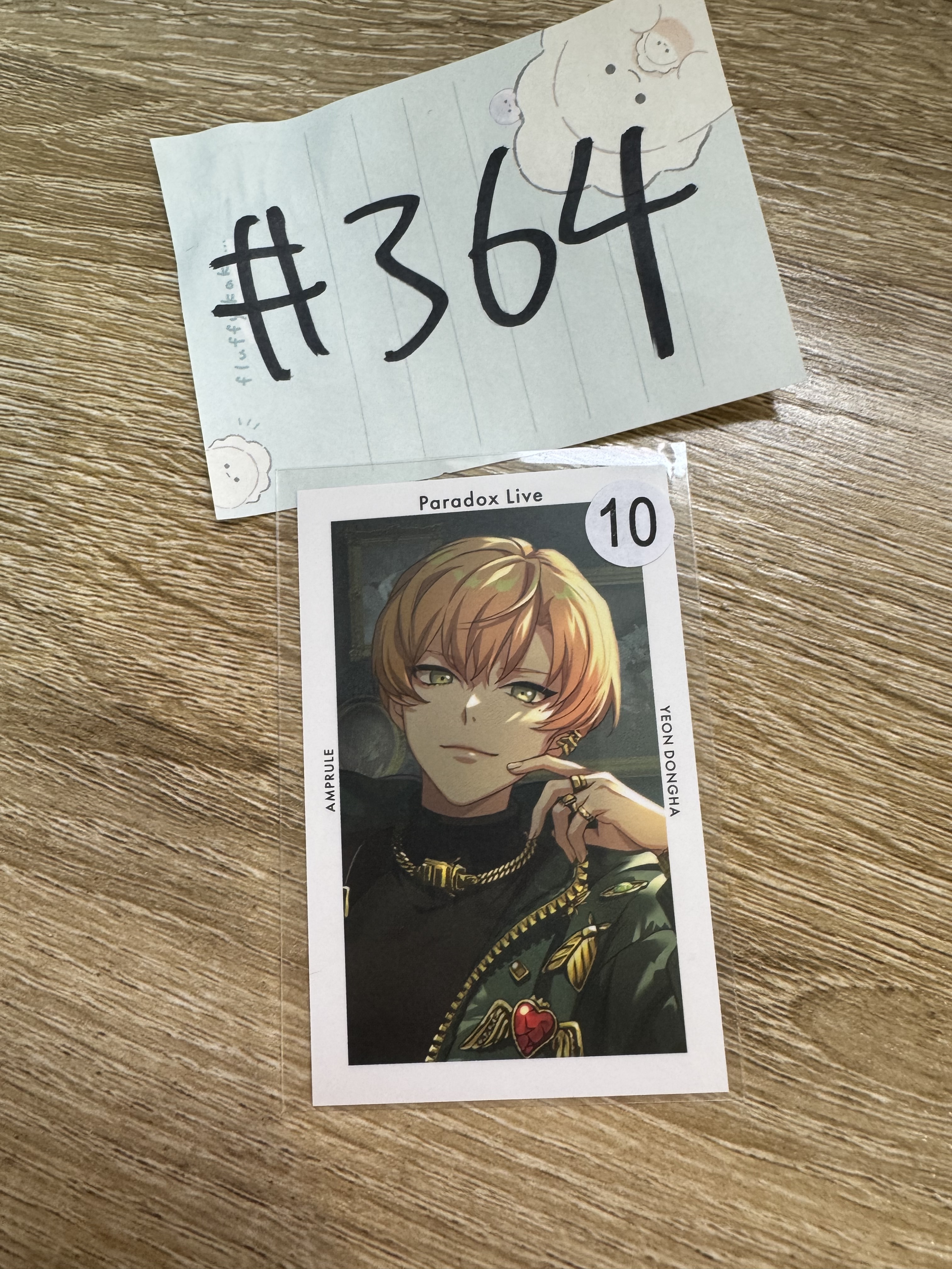 Paradox Live 東夏  拍立得#364