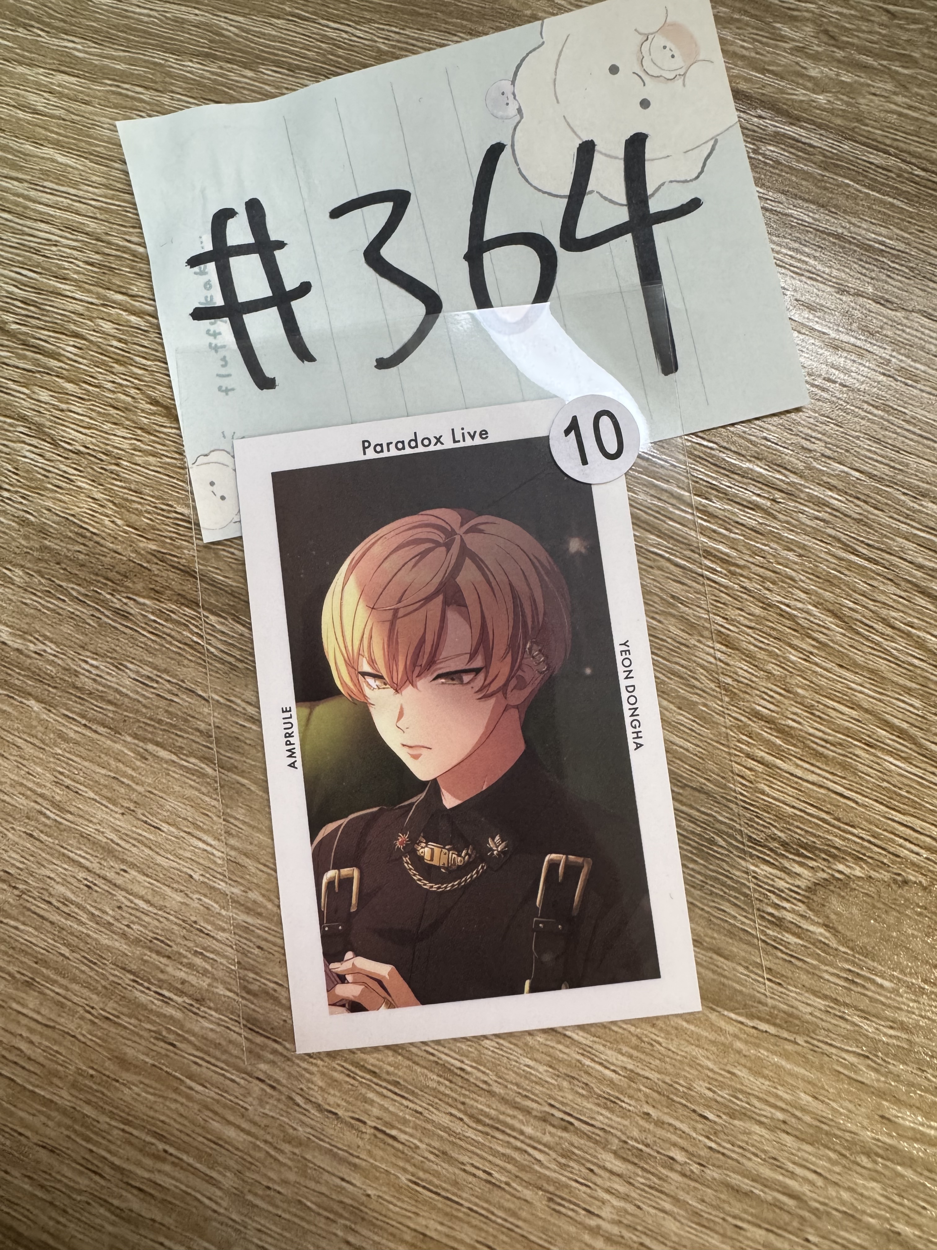 Paradox Live 東夏  拍立得#364