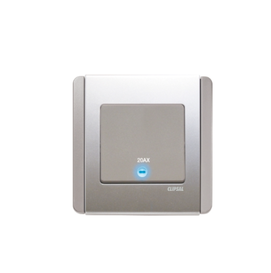 NEO都會(E3000)20A單位直按板雙極連LED燈開關制