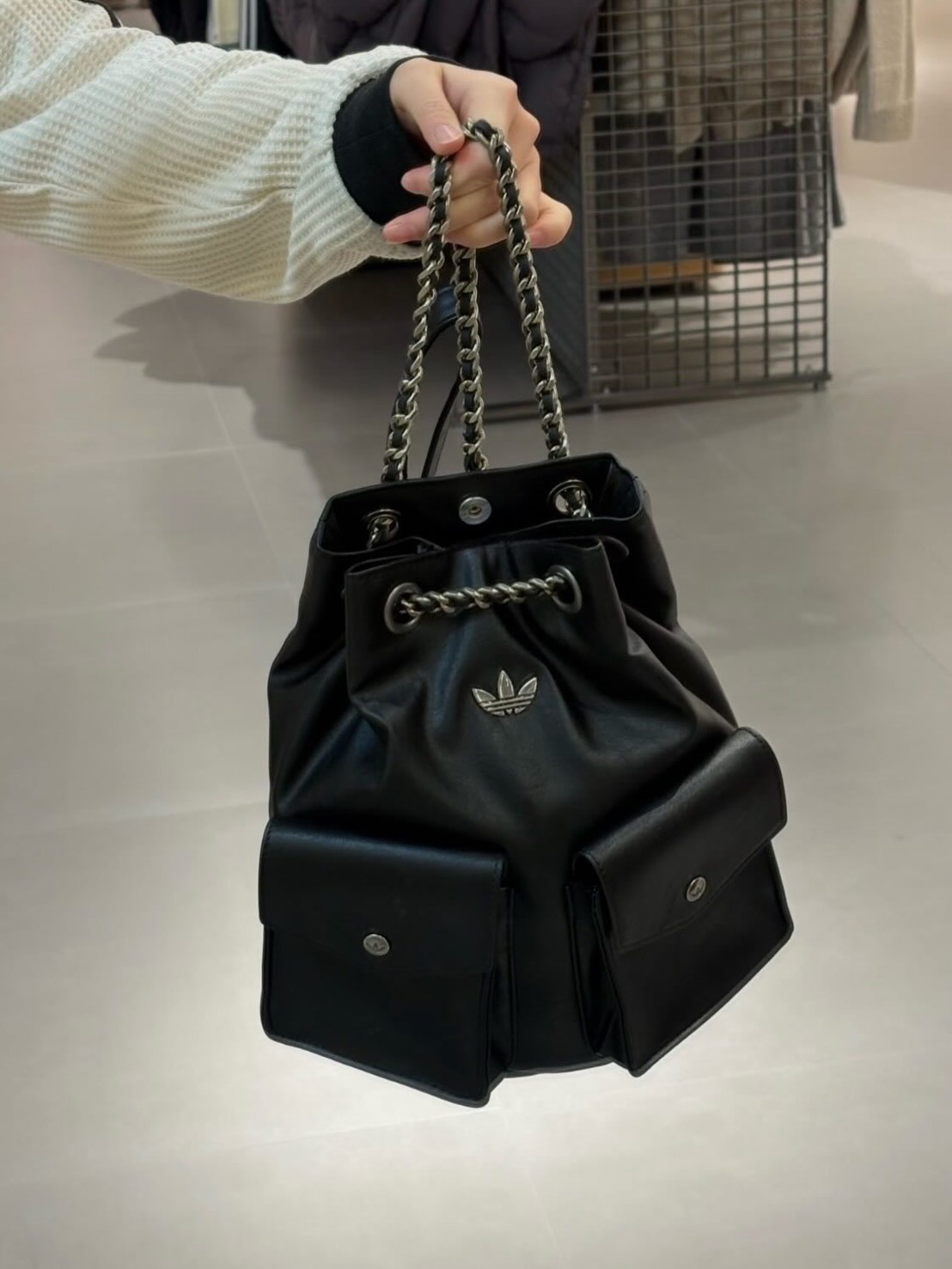 Adidas Originals 小香風 機車包 單肩包 手提包 後背包