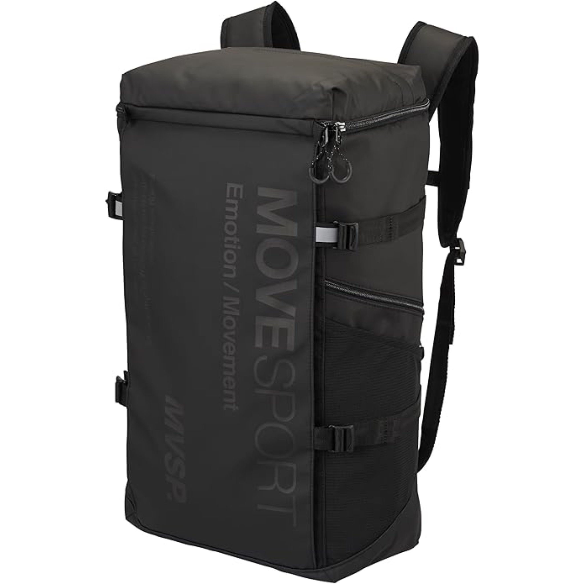 Move Backpack 【💥日本直送】DESCENTE MOVE SPORT PC口袋 反光 背包 雙肩包 男女通用 黑色 40L