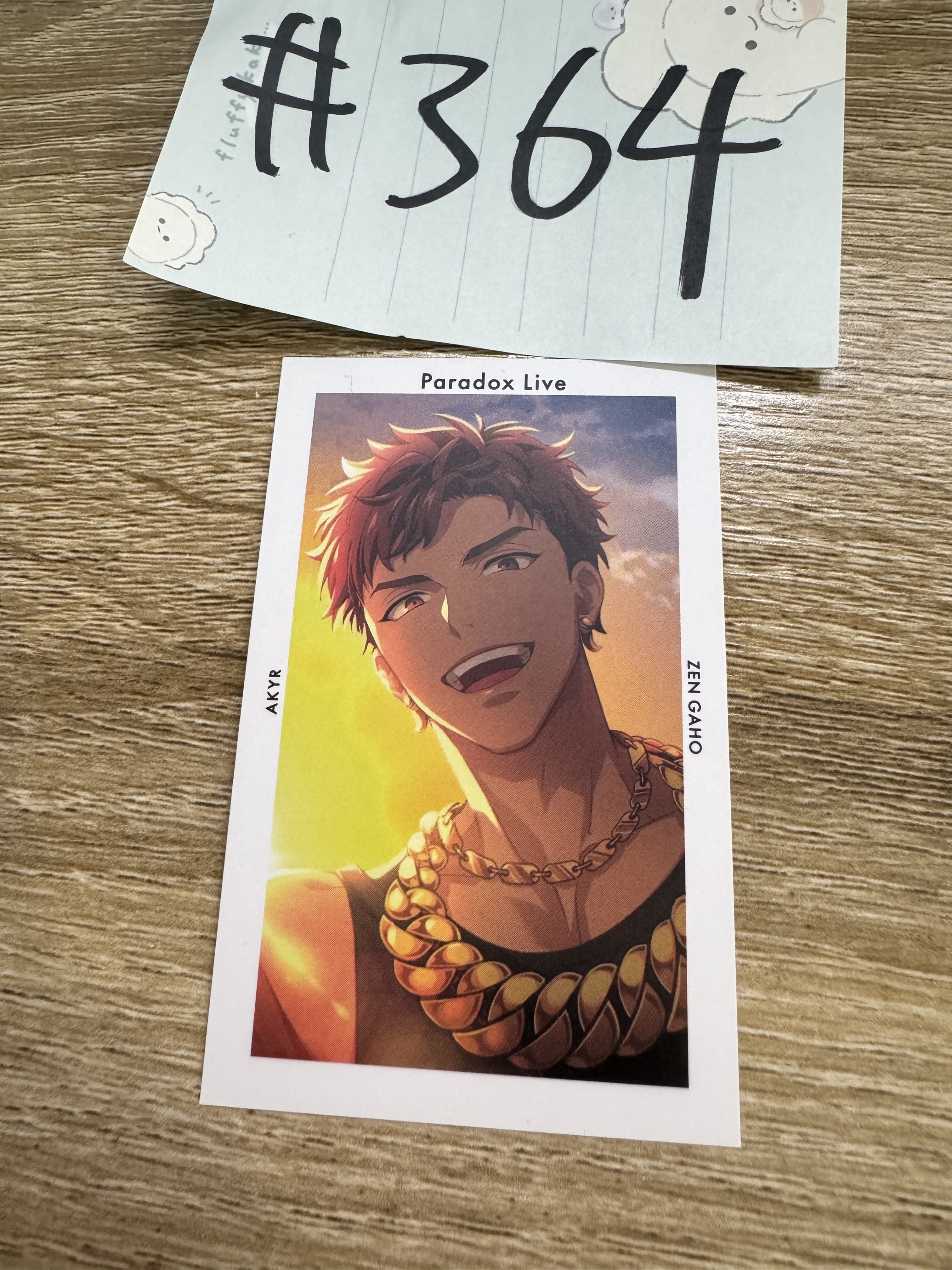 Paradox Live  善  拍立得#364