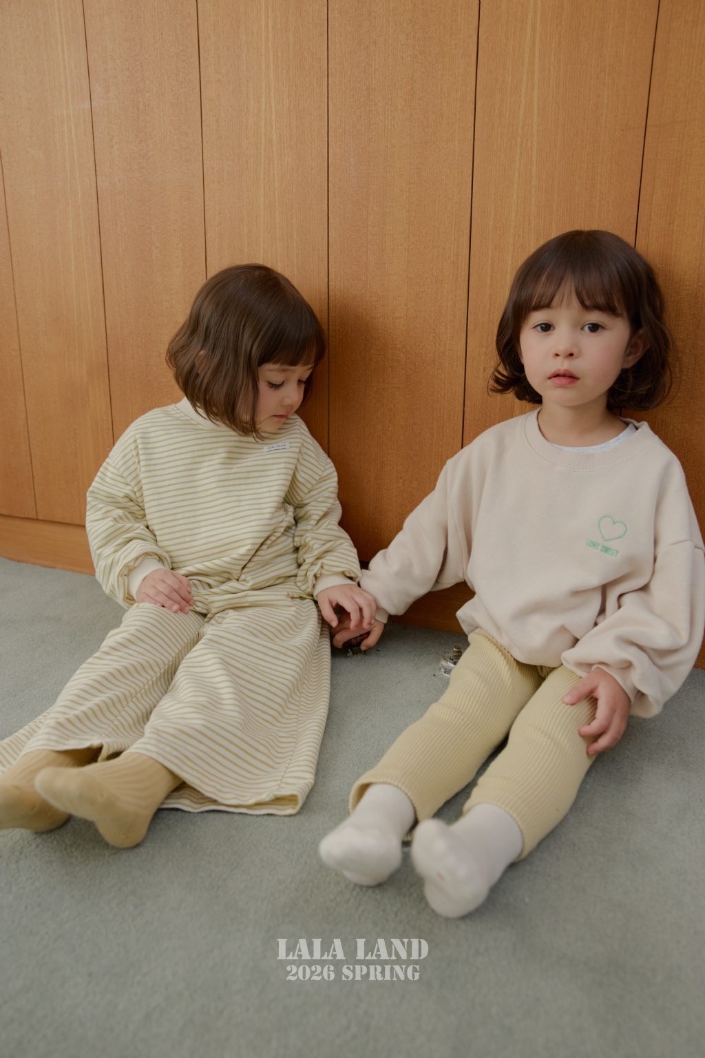 正韓春lalaland 小童五色綁帶內搭褲