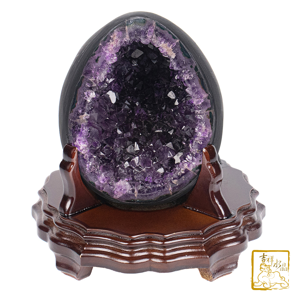 烏拉圭紫水晶恐龍蛋 1.58kg 財源滾滾