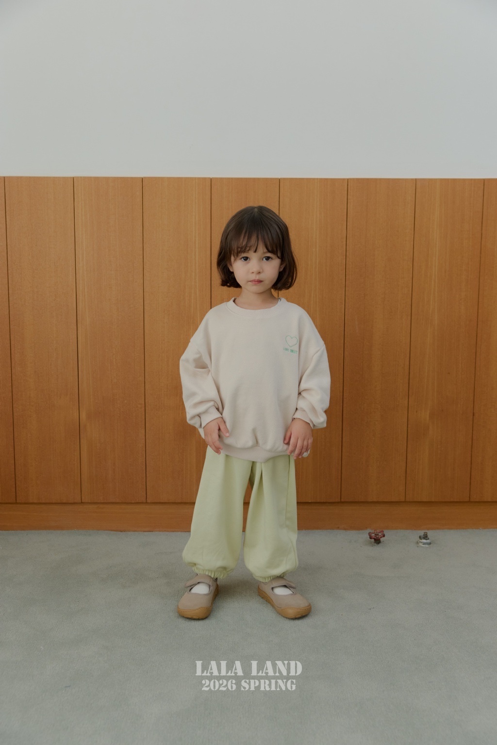 正韓春lalaland 小童三色口袋縮口褲