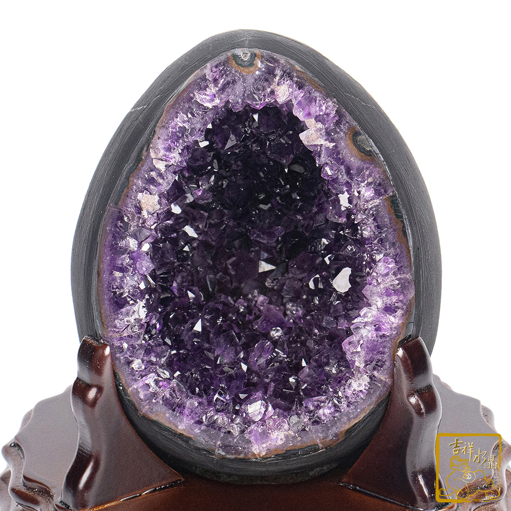 烏拉圭紫水晶恐龍蛋 1.44kg 財源滾滾