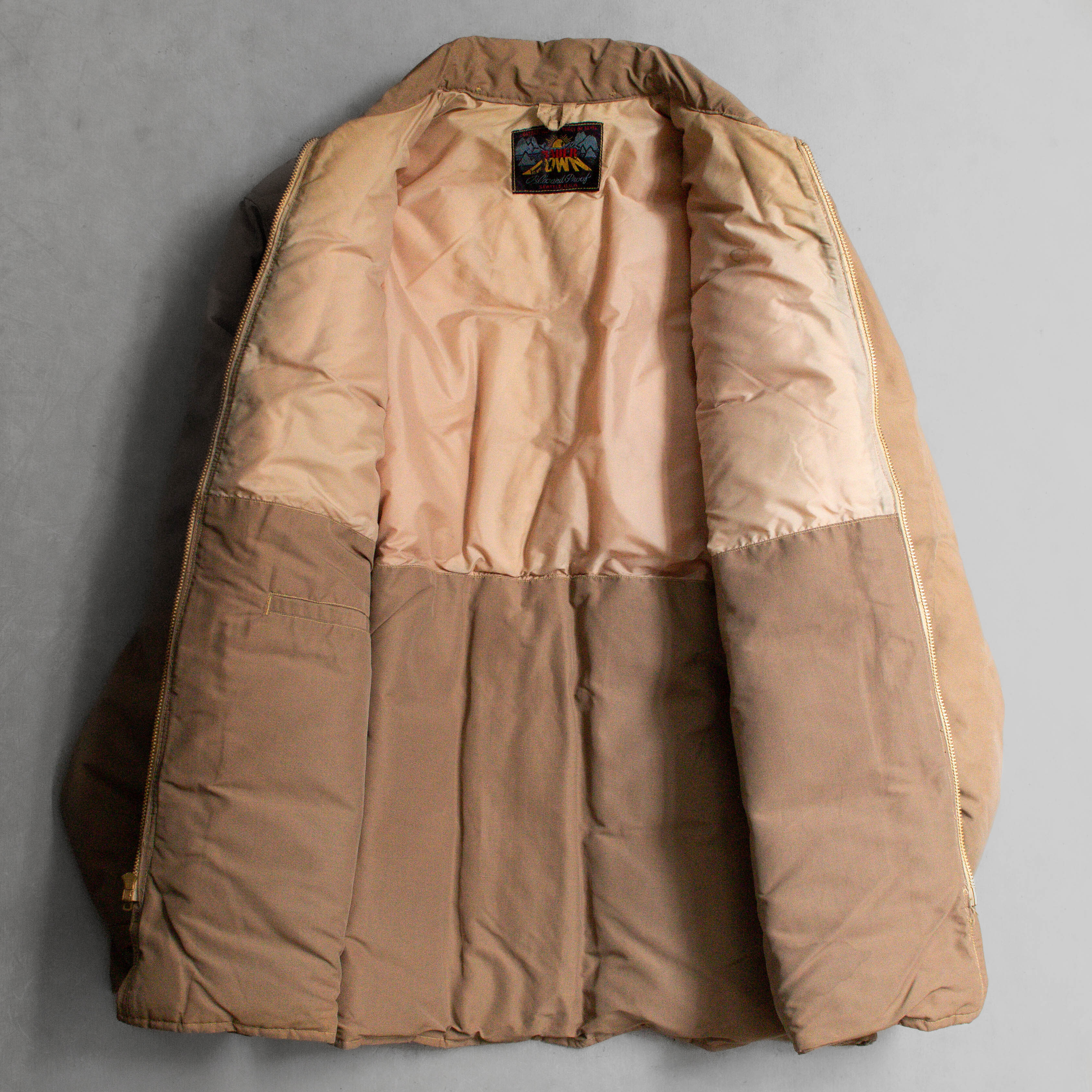 50S EDDIE BAUER YUKON DOWN JACKET 美國製 卡其 羽絨 外套