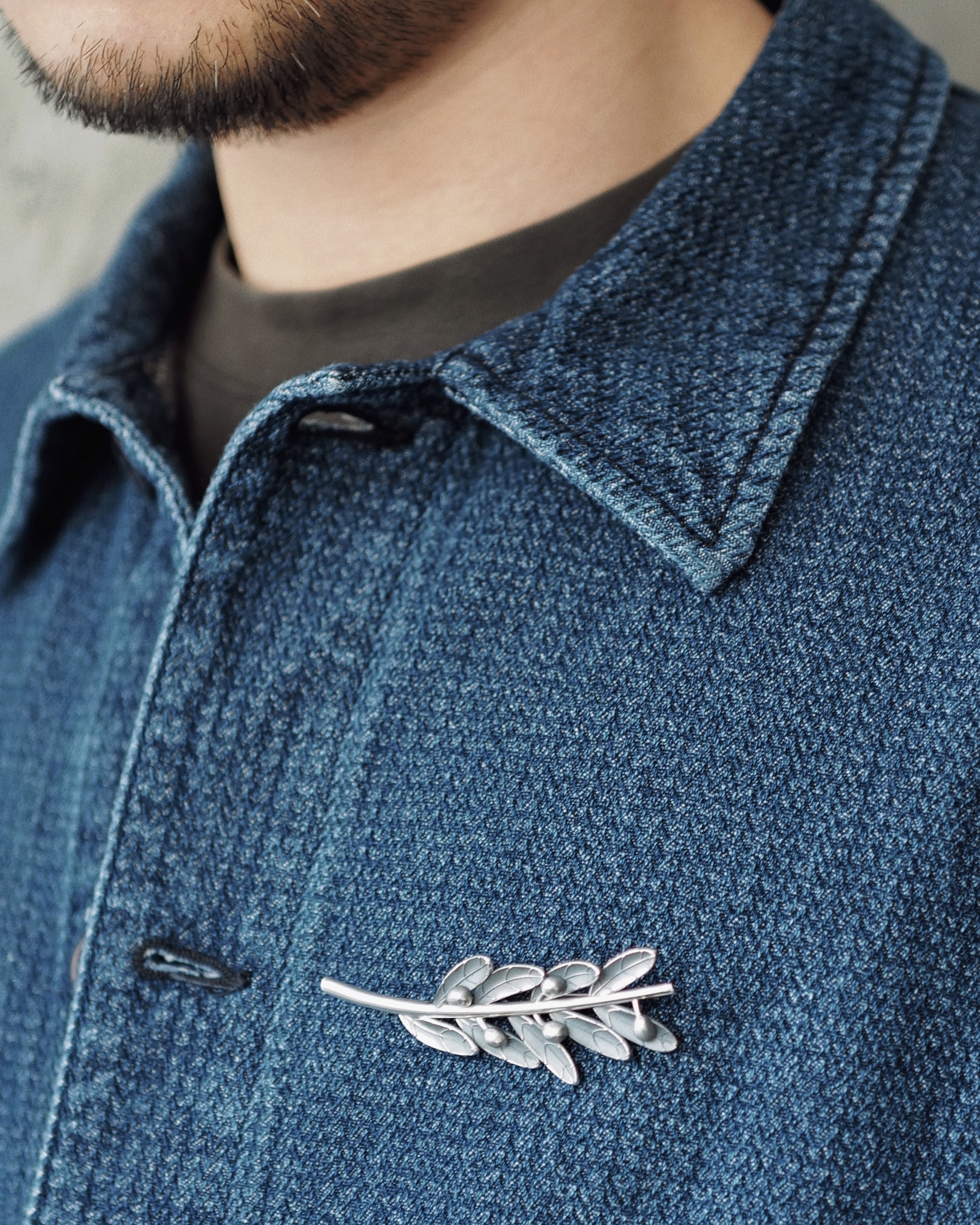 GA Olive Branch Brooch