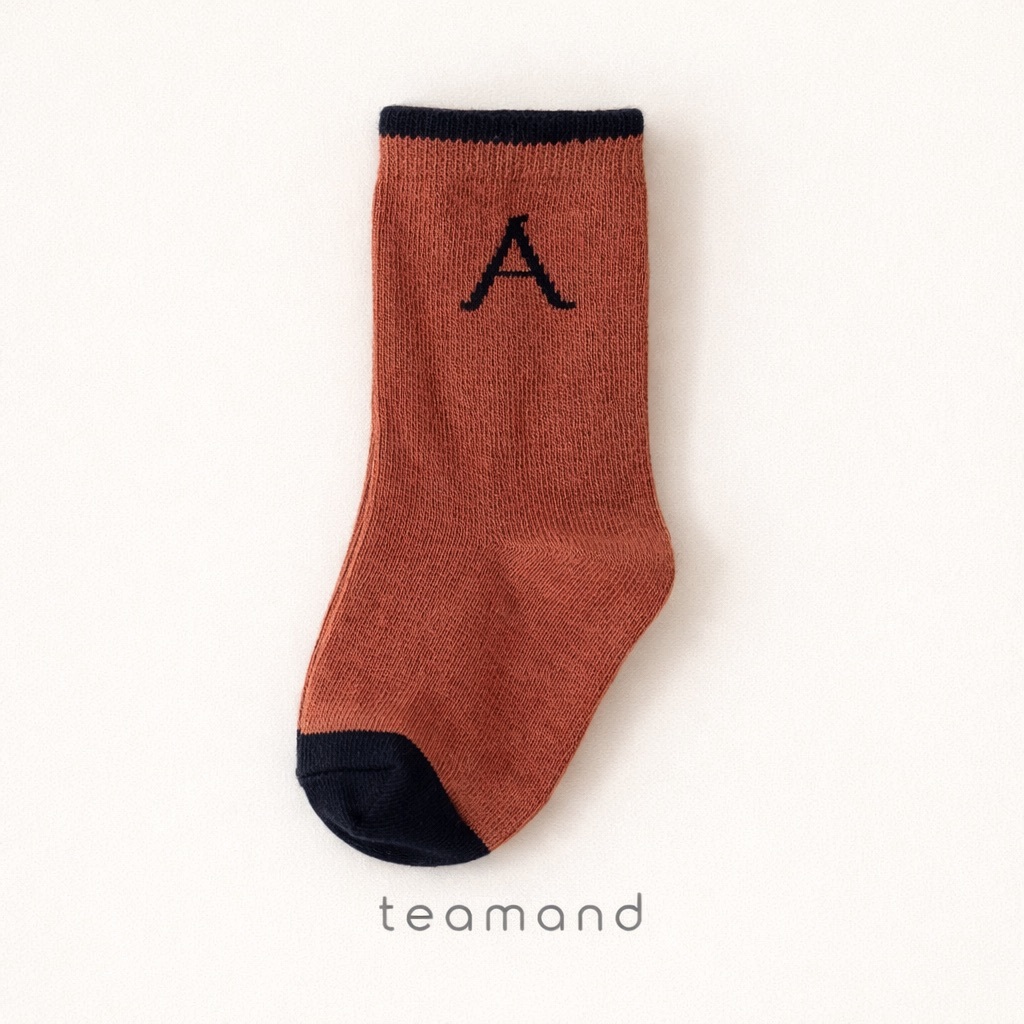 正韓春Team 親子裝_春季AB運動襪(2入一組)