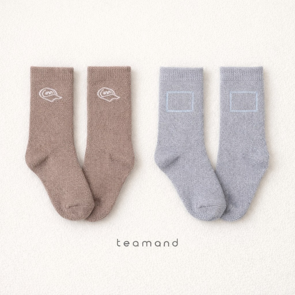 正韓春Team 親子裝_春季日系襪(2入一組)