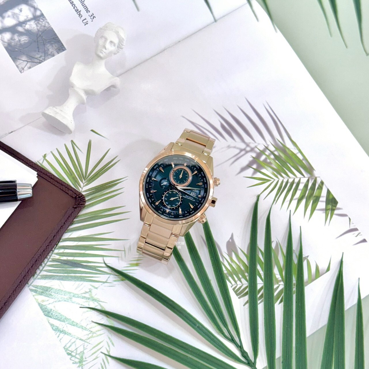 【CITIZEN 星辰】GENT'S 時尚男錶AT8263-87X 43mm 現代鐘錶