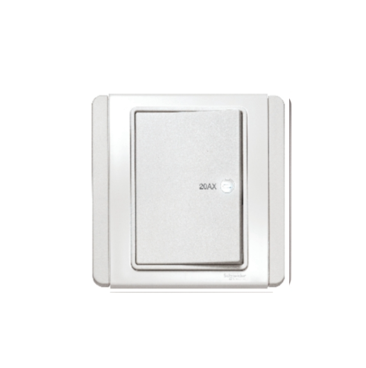 NEO都會(E3000)20A單位橫按板雙極連LED燈開關制