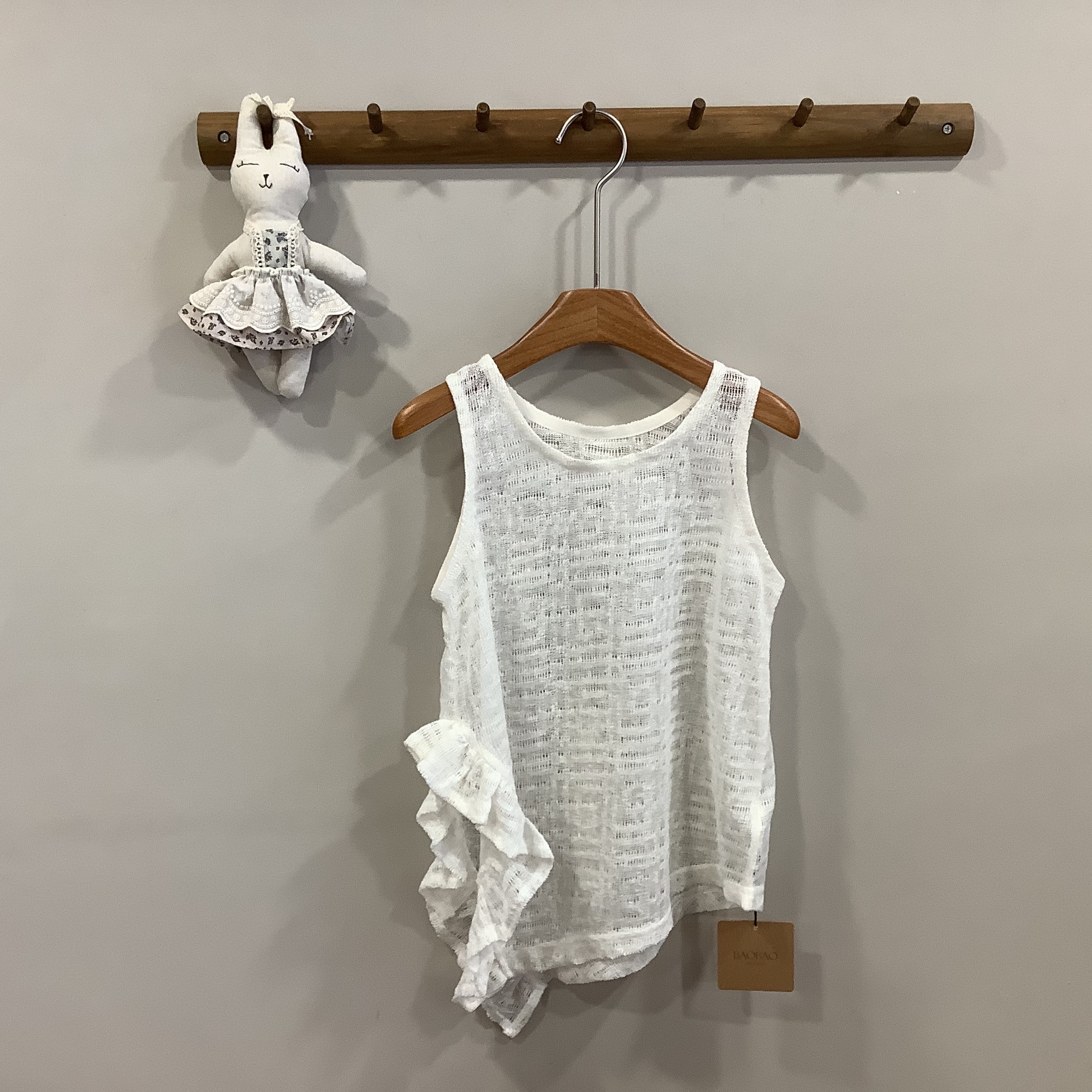 A04308設計款針織背心裙