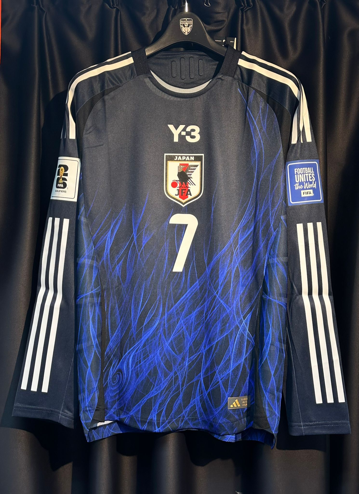 24/25 Y-3 x 日本隊主場球員版 (長袖) #7 三笘 薰