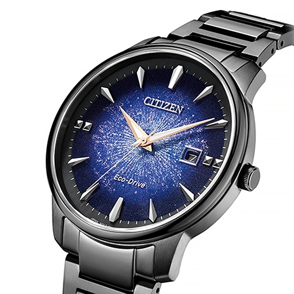 預購款【CITIZEN 星辰】銀河宙光 宇宙銀河 情侶對錶 光動能 廣告款 手錶 BM7595-89M EW2595-81M