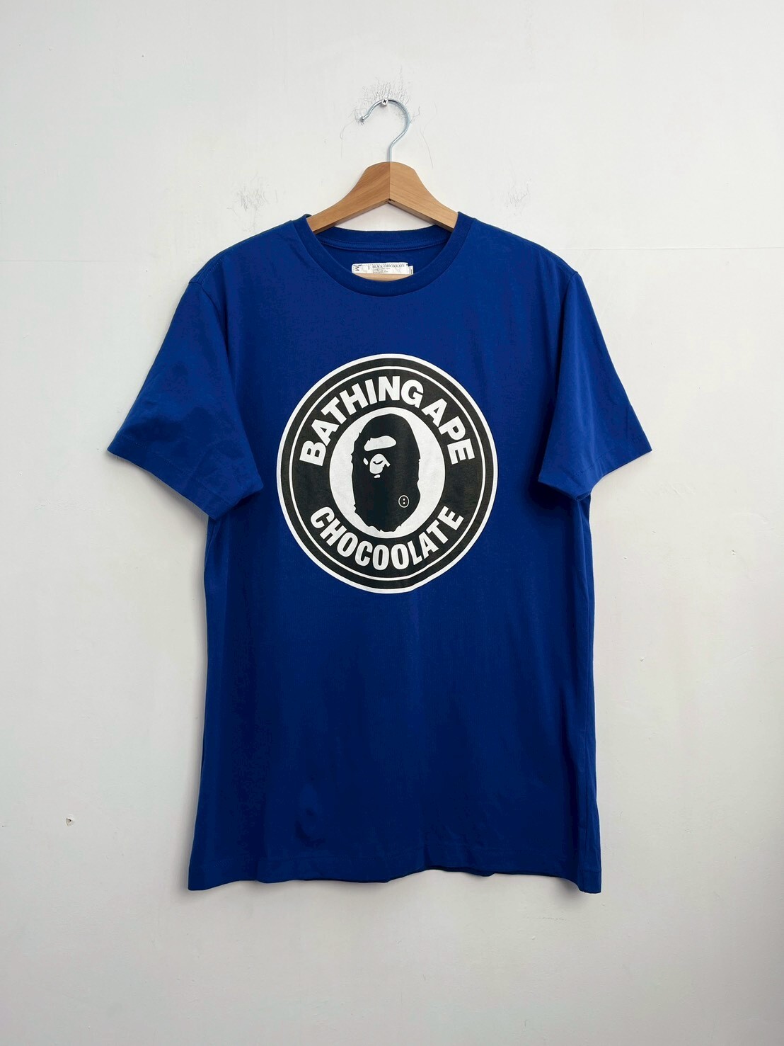 A Bathing Ape x Black chocoolate blue t shirt SIZE M