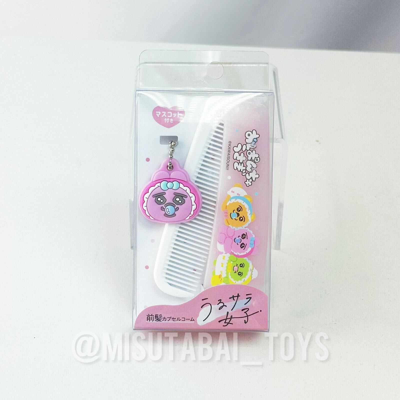 底褲兔Opanchusagi 掛飾附摺梳 (Pink)