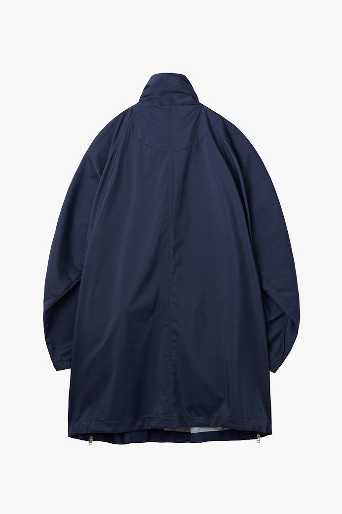 UNTRACE_ 231 3L STAND COLLAR COAT