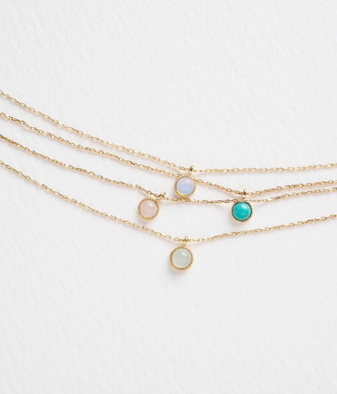 【預購】JN0214006 日本製 純淨日系天然石小巧項鍊