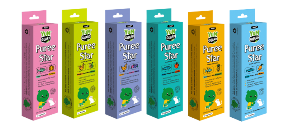 YumGuard 營加 貓犬零食肉泥條 14g x 6