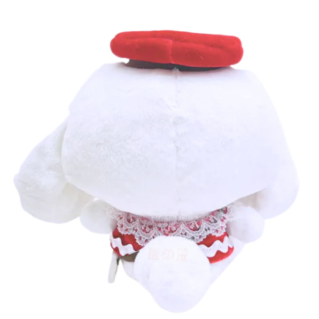 玉桂狗款 送愛心信件系列 毛公仔擺件 [平行進口]