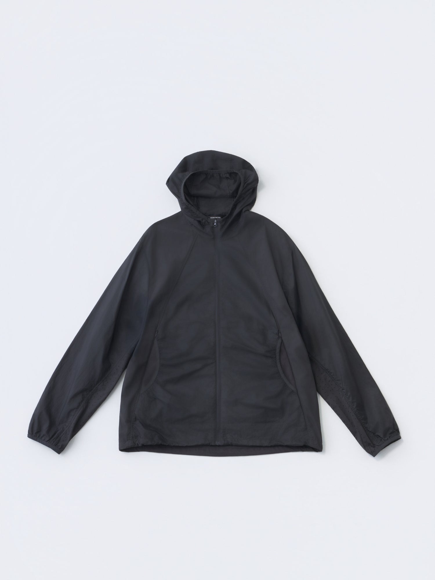 HIKING PATROL | ORBIT LT TECHNICAL JACKET "CHARCOAL BLACK"