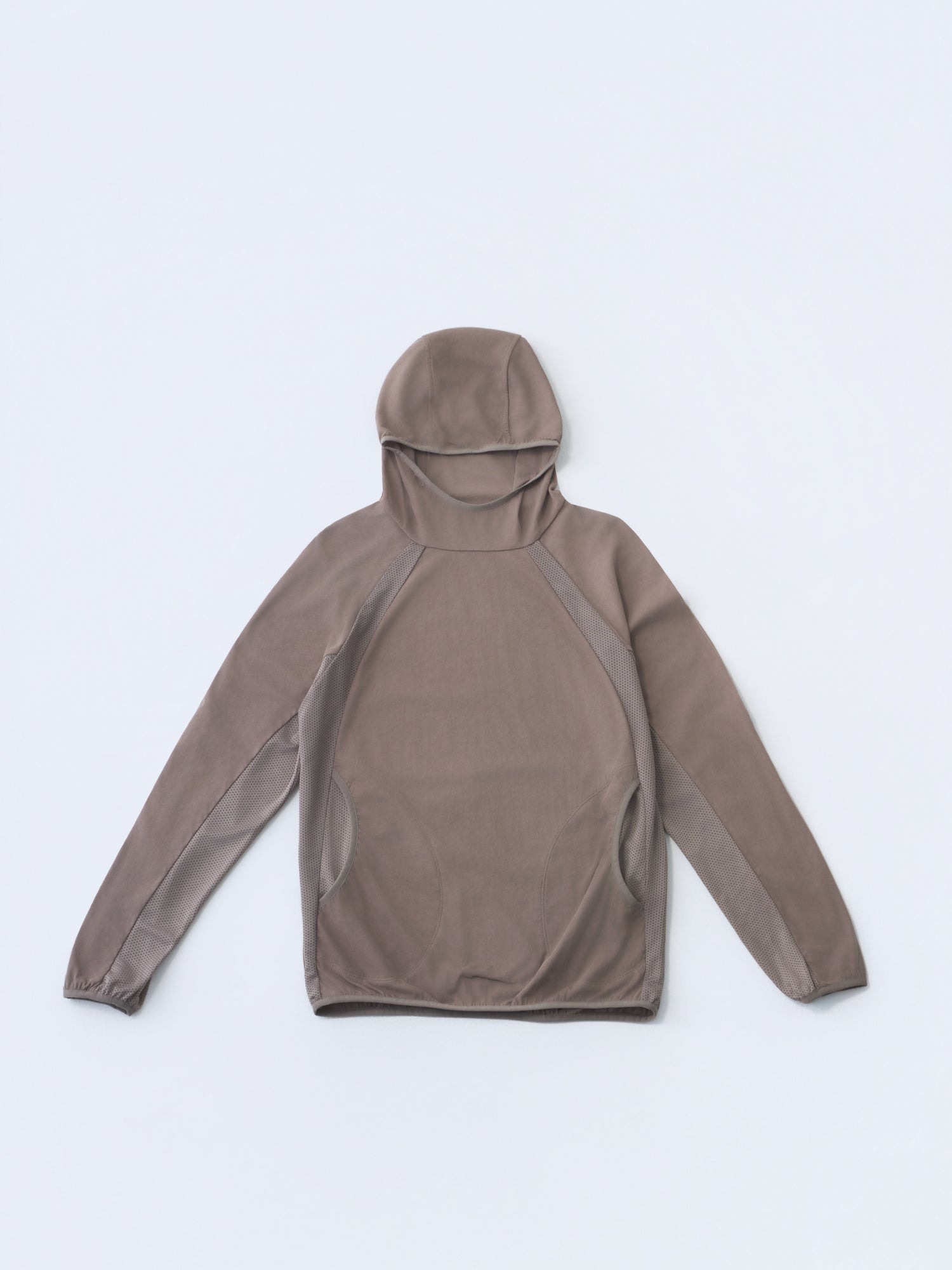 HIKING PATROL | ORBIT JERSEY HOODED PULLOVER "WALNUT"