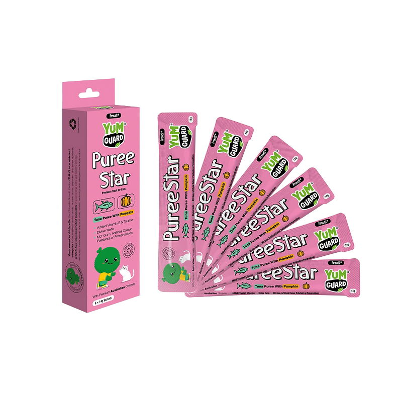 YumGuard 營加 貓犬零食肉泥條 14g x 6