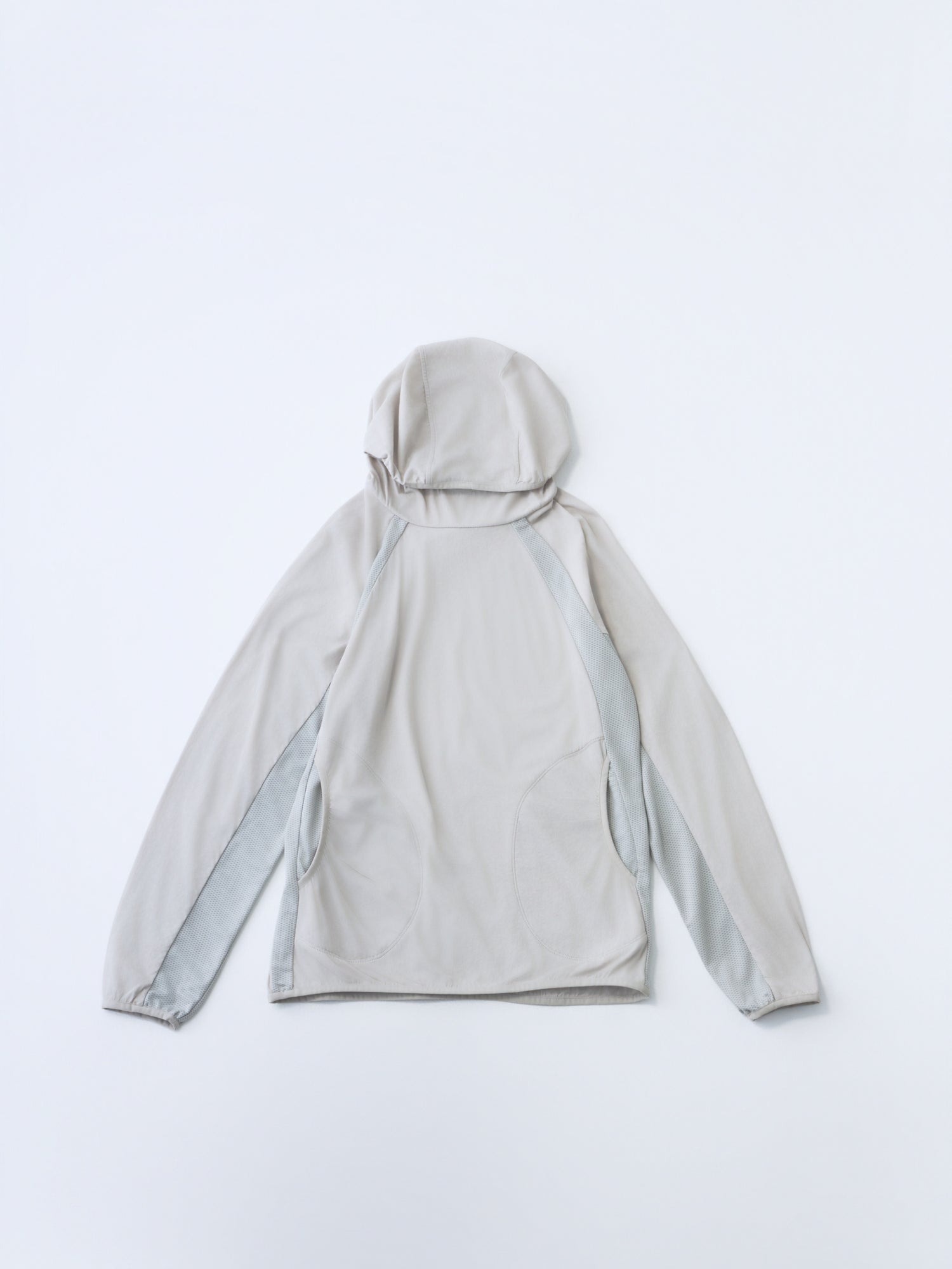 HIKING PATROL | ORBIT JERSEY HOODED PULLOVER "LT GREY"