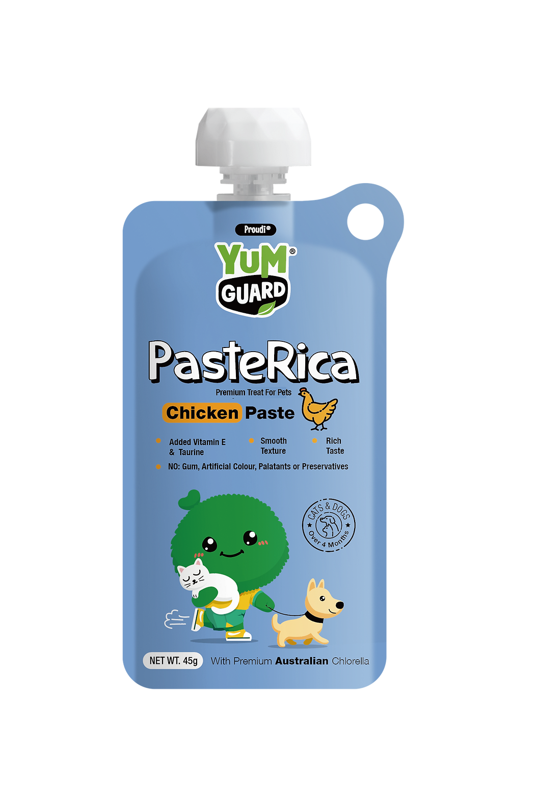 YumGuard 營加 貓犬零食肉醬包 45g