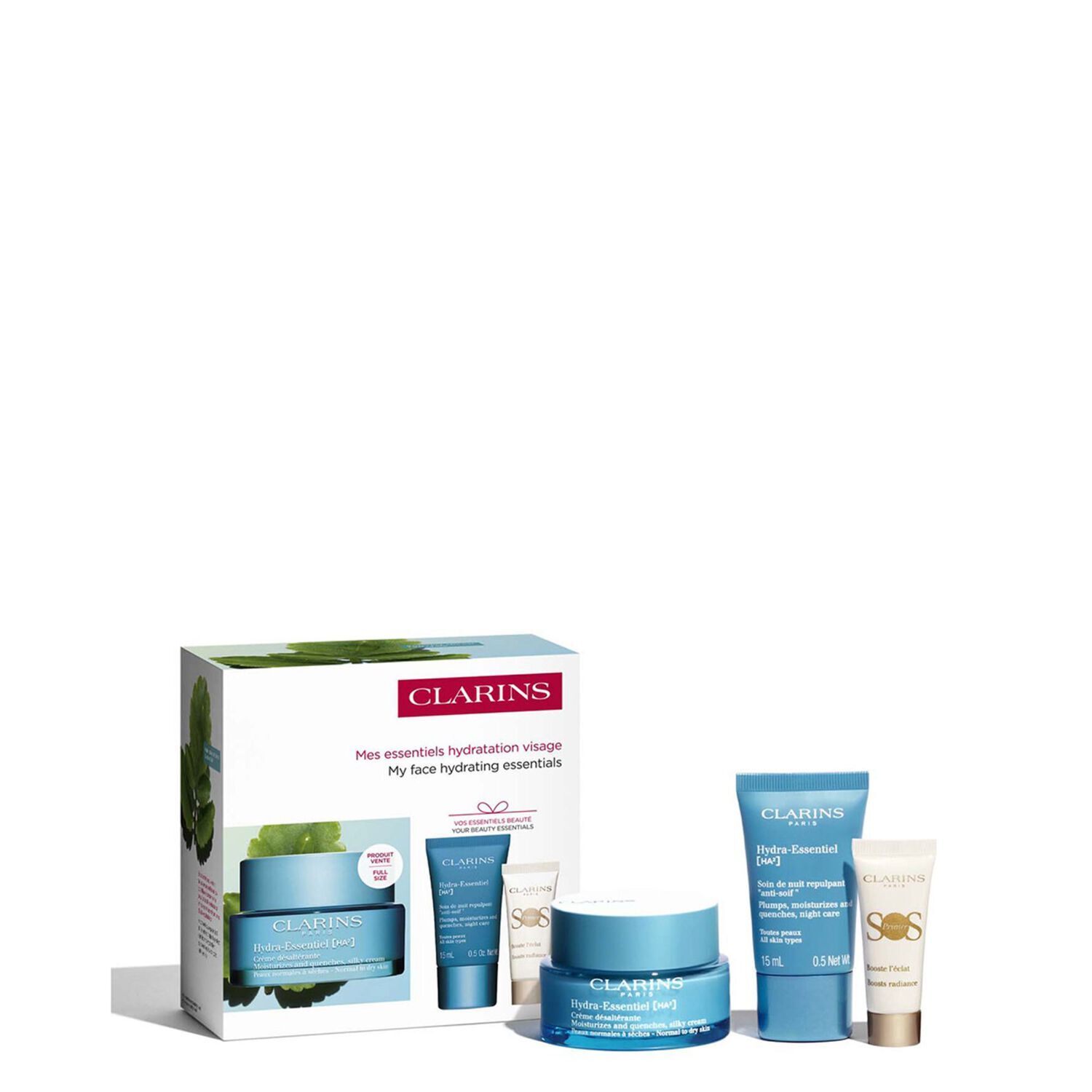 【預購】Clarins  K0214010  Hydra-Essentiel 恆潤奇肌保濕套裝