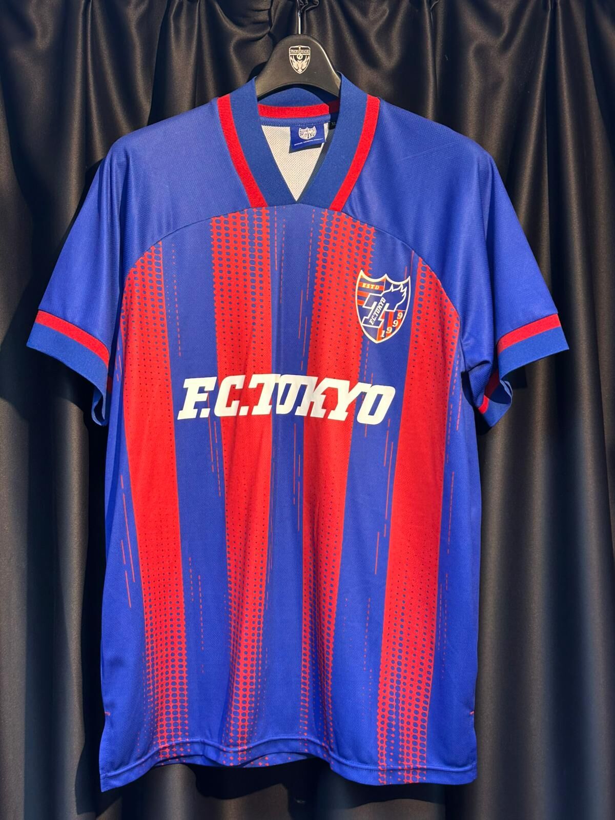 FC TOKYO X CAPTIAN TSUBASA  SUPPORT SHIRT  (USED , 9/10)