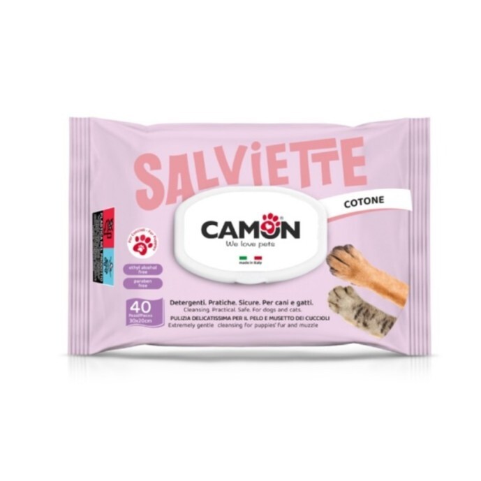 Camon 棉花香濕紙巾．40片