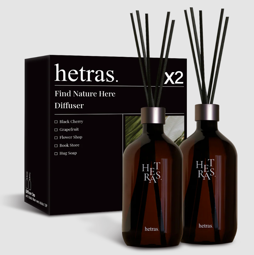Hetras 經典室內香氛擴香瓶 500ml@ 2