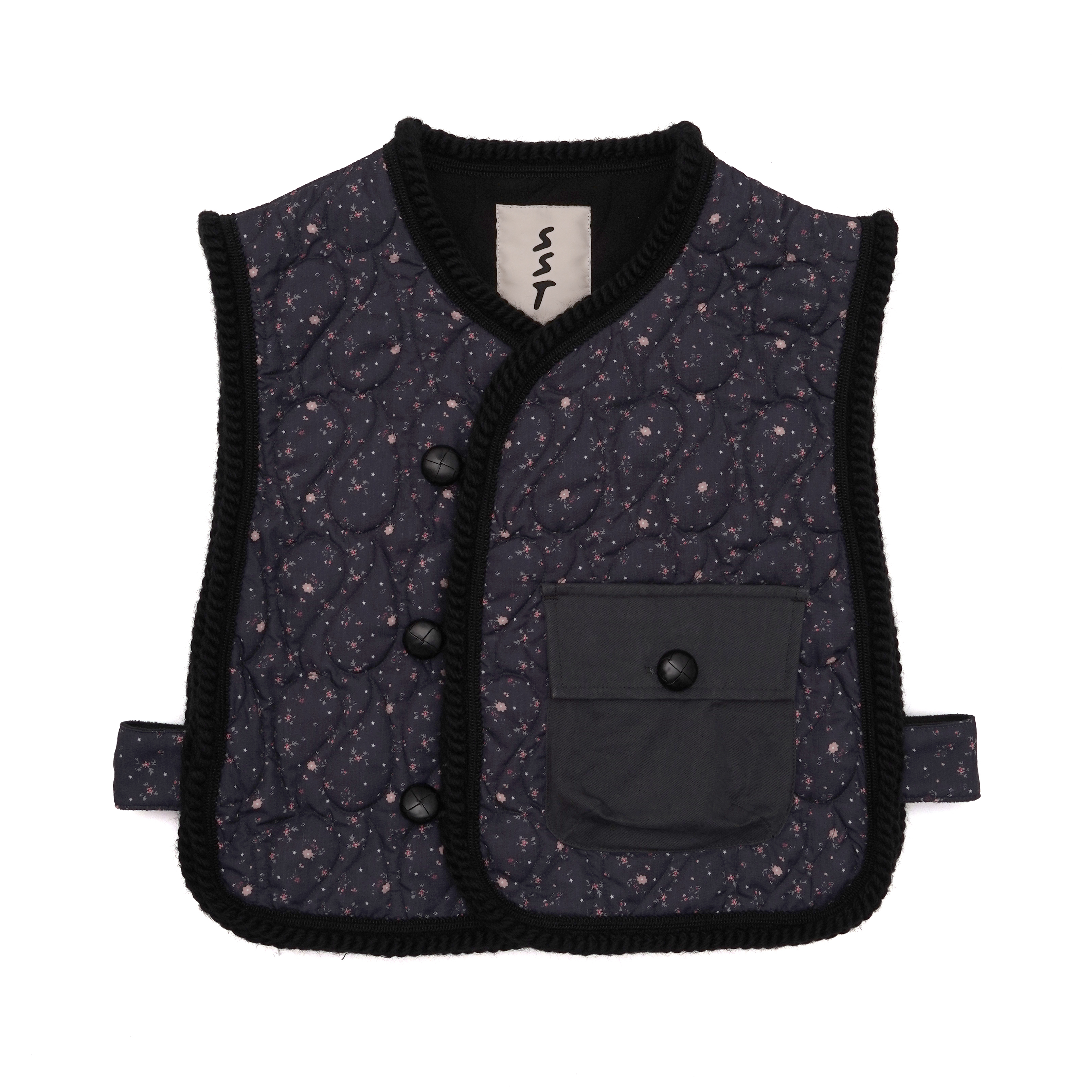 SUN SHIIINE TOMORROW KIDS VEST NAVY SST26QG01NY-K