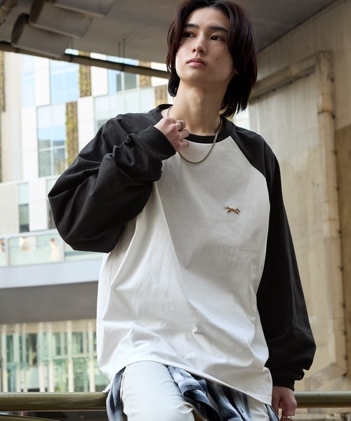 日本 Penneys Logo Raglan T-Shirt [ls488]
