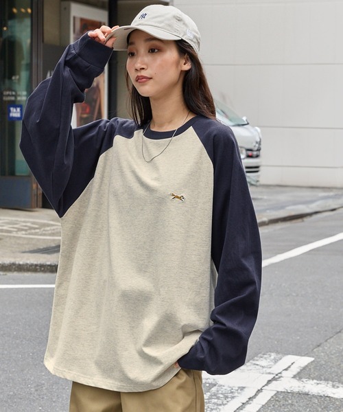 日本 Penneys Logo Raglan T-Shirt [ls488]
