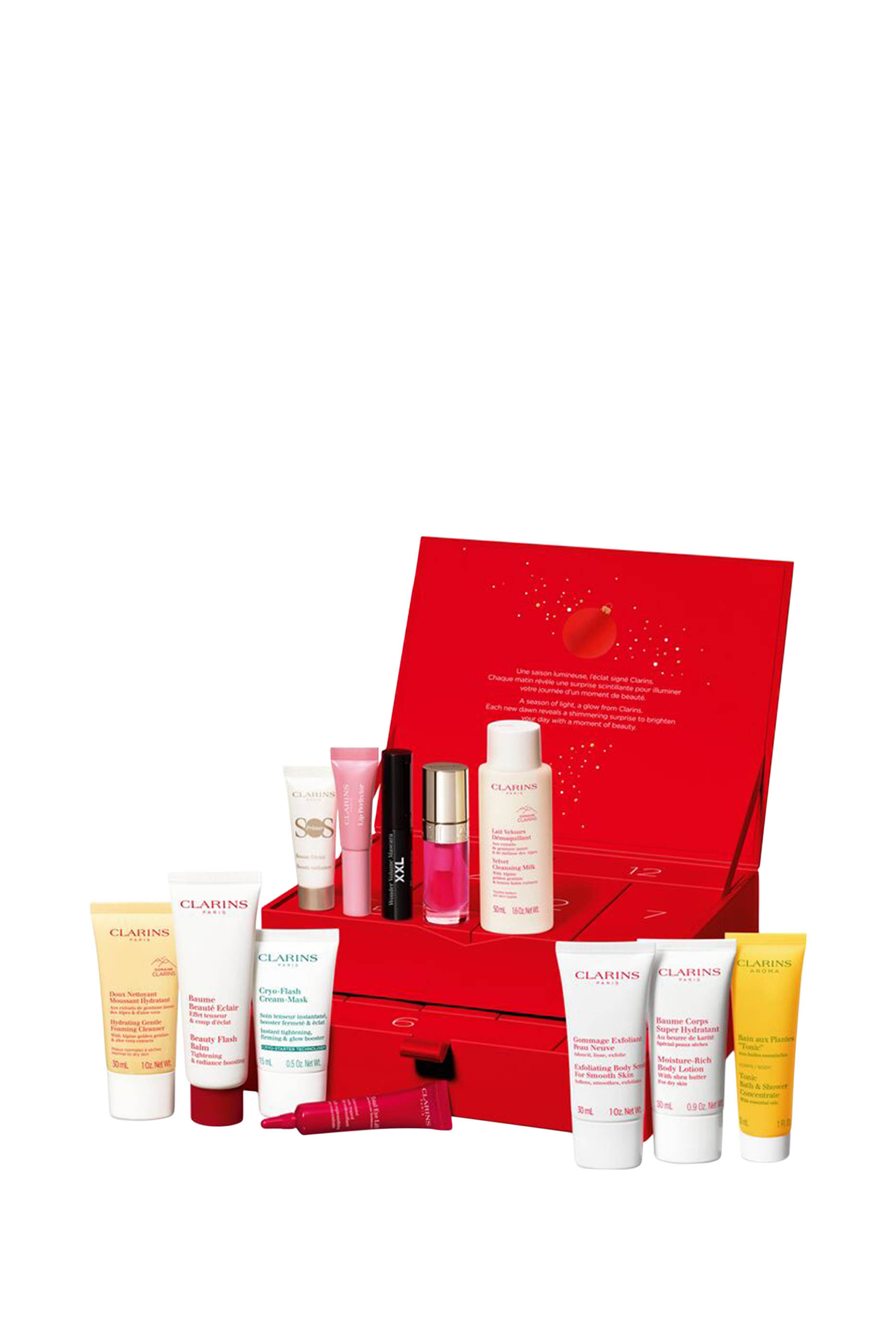【預購】Clarins  K0214014 聖誕倒數月曆套裝
