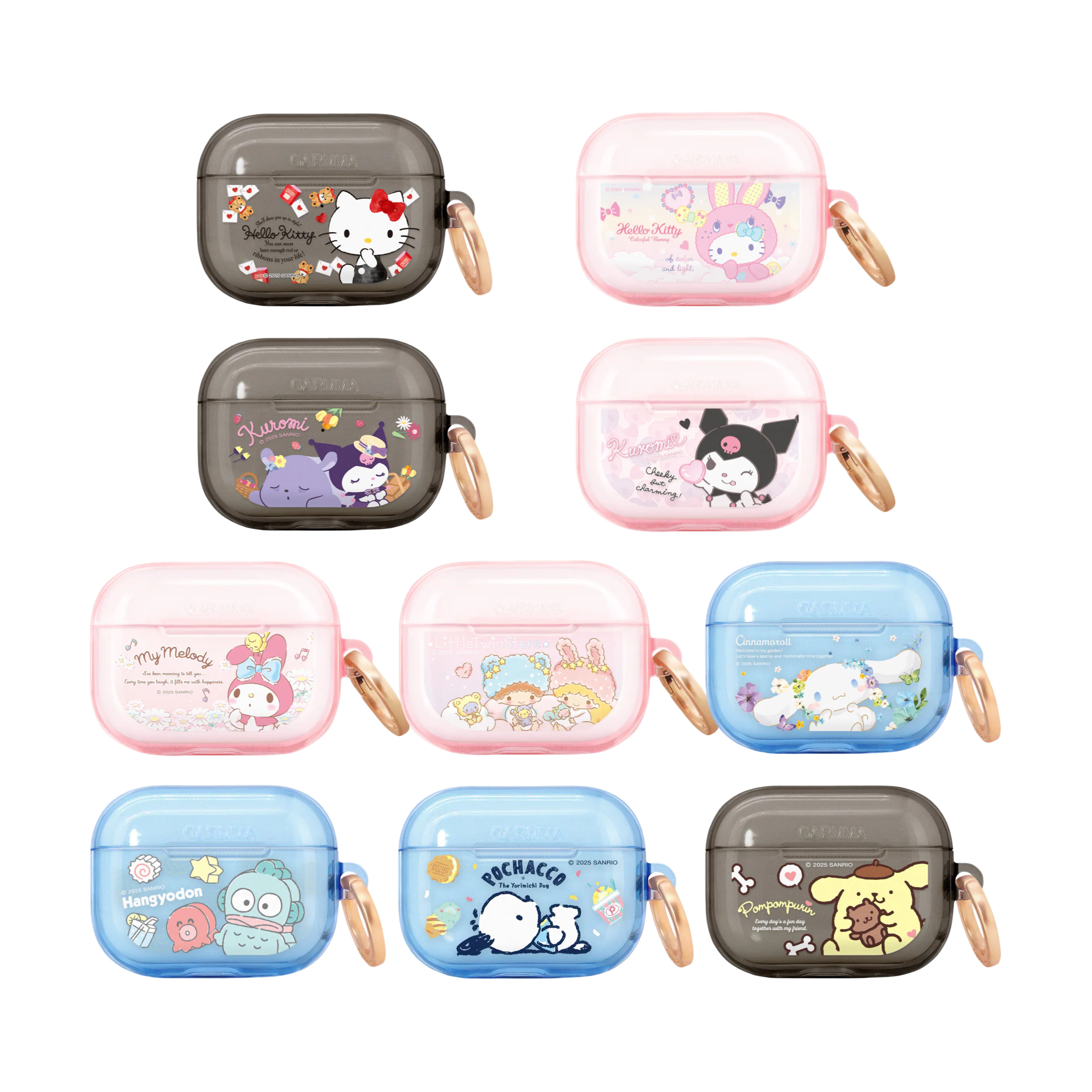 Garmma AirPods Pro 3 Sanrio Characters 保護殼