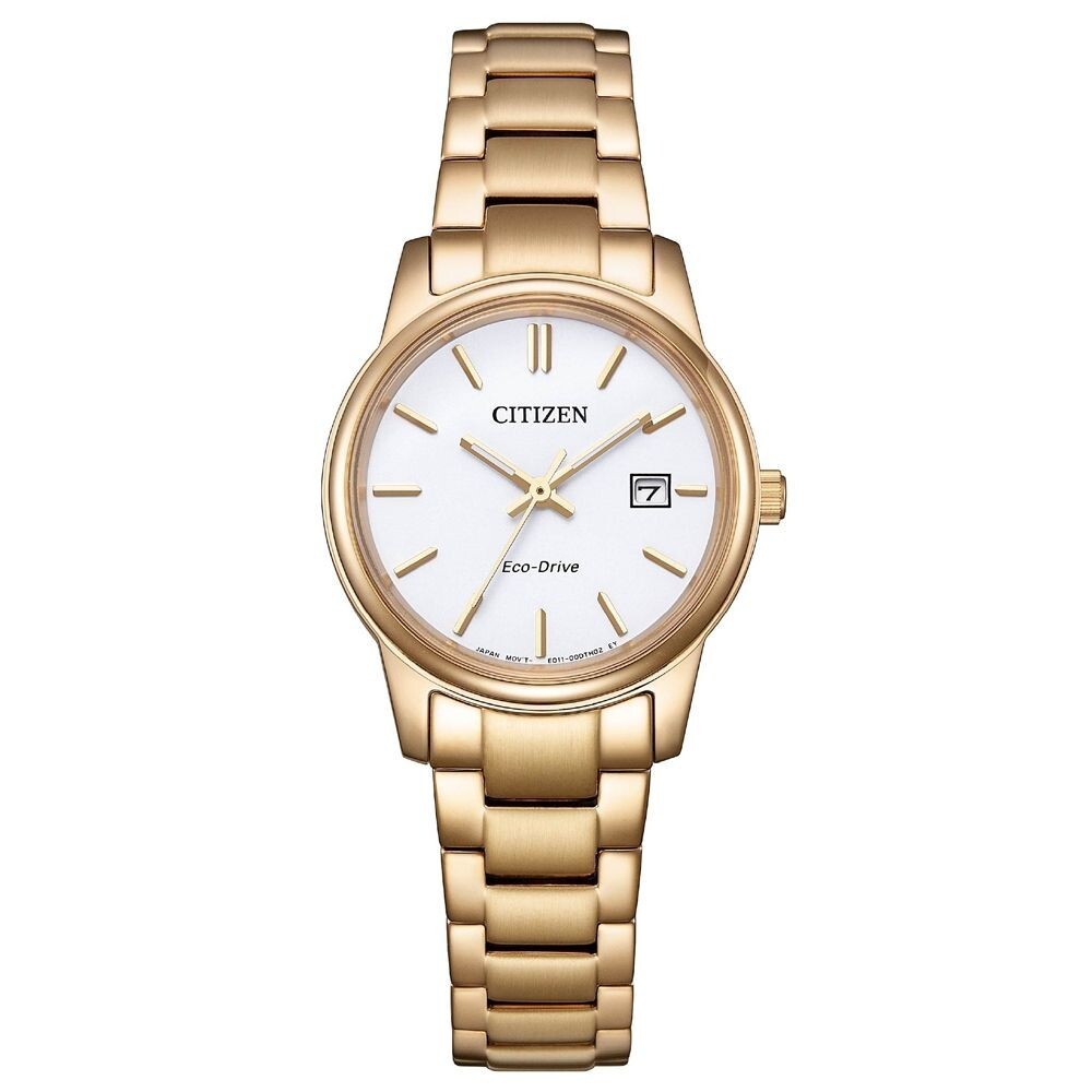 預購款【CITIZEN 星辰】玫瑰金 香檳金 情侶對錶 光動能 經典三針 手錶 BM6973-97A EW2313-93A