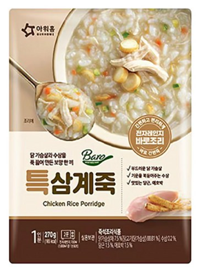 VL107 Our Home 蔘雞粥 270g EXP: 3-6個月以上